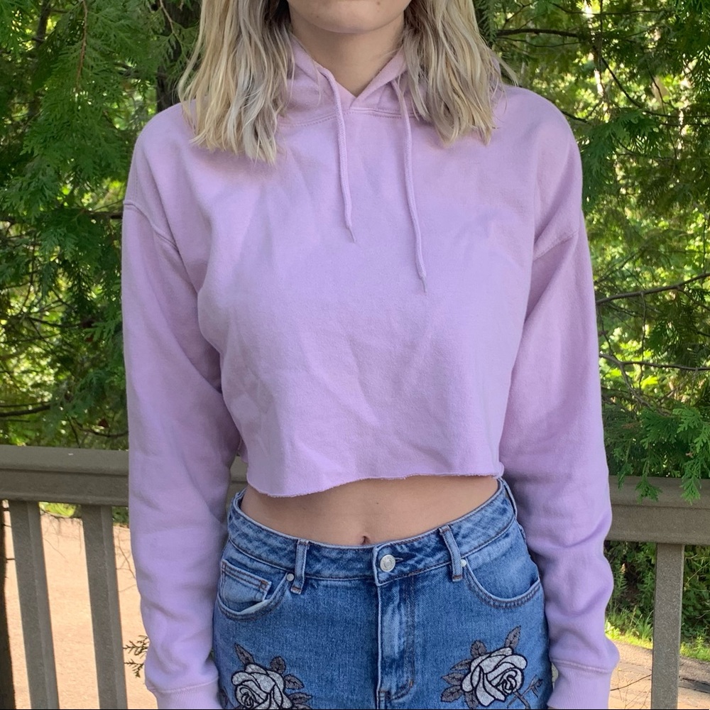 Cute cropped hoodie
